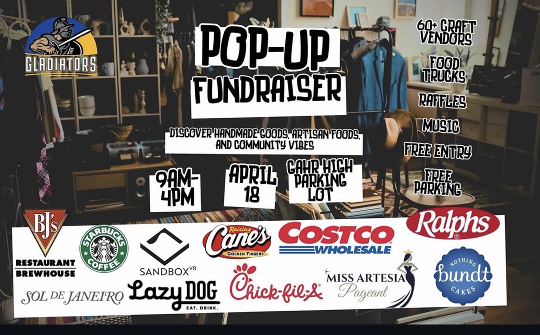 Pop Up Fundraiser